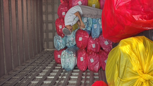 Inspeção de qualidade de big bags